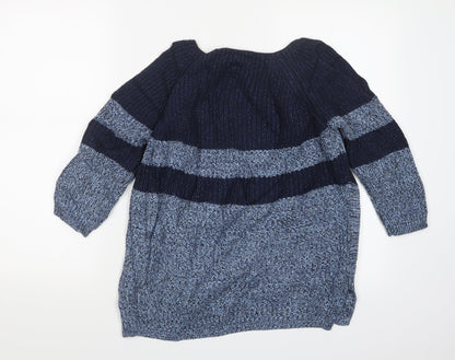 Womens UK Size 8 NEXT Blue Pullover Jumper