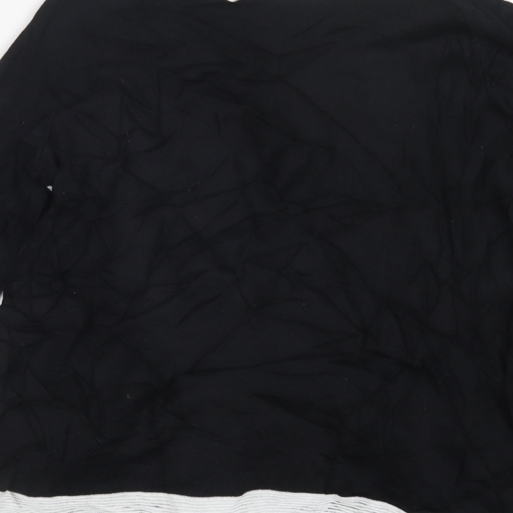 Anna Field Womens Black  Knit Pullover Jumper Size 14