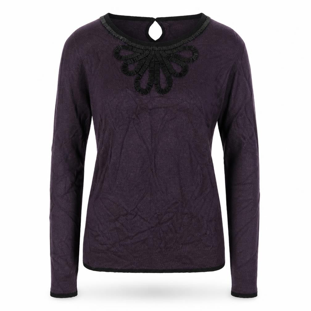 Womens UK Size 10 Principles Purple Pullover Jumper