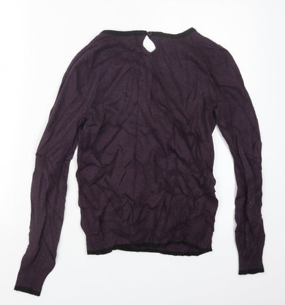Womens UK Size 10 Principles Purple Pullover Jumper