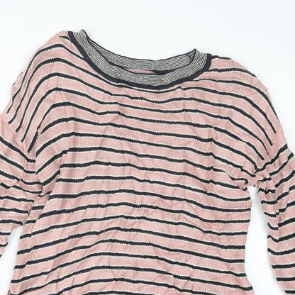 Womens UK Size 10 NEXT Pink Pullover Jumper