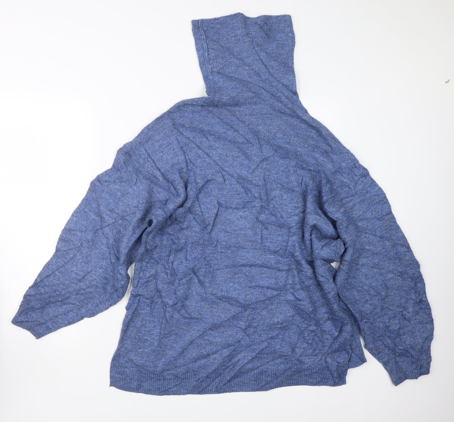 Womens UK Size M H&M Blue Pullover Jumper