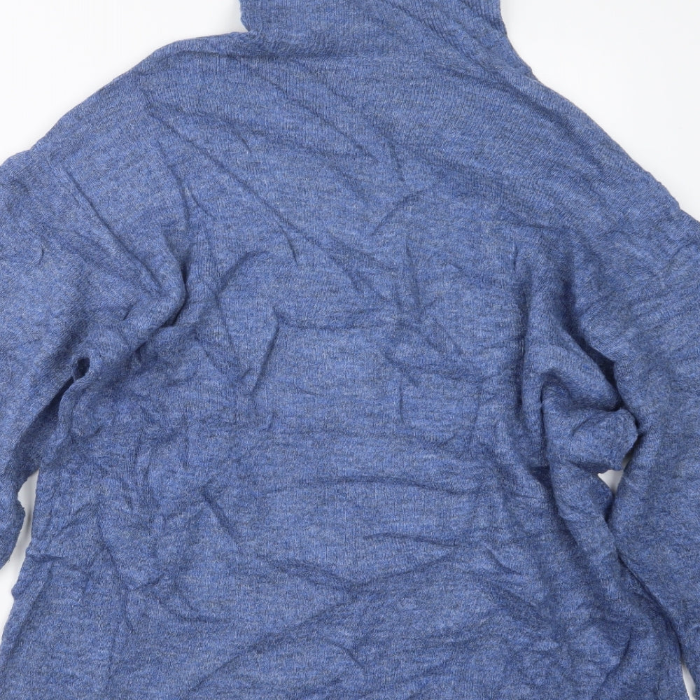 Womens UK Size M H&M Blue Pullover Jumper