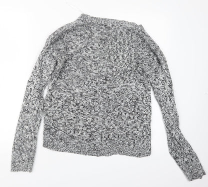 Womens UK Size M Originals Knitwear Grey Pullover Jumper