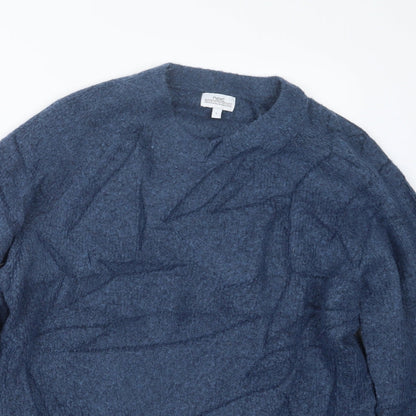 NEXT Mens Blue  Knit Pullover Jumper Size L