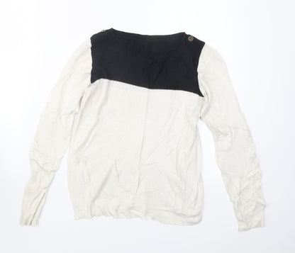 Womens UK Size 10 Dorothy Perkins White Pullover Jumper