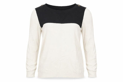 Womens UK Size 10 Dorothy Perkins White Pullover Jumper
