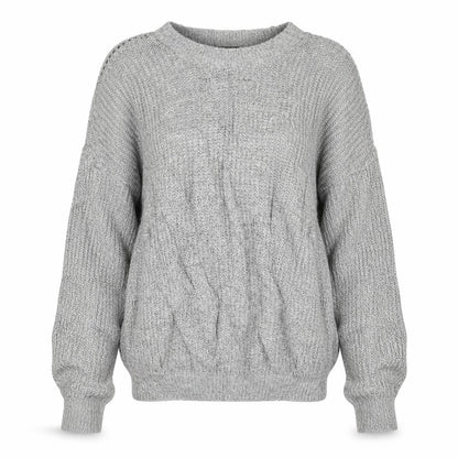 Womens UK Size 14 Boohoo Grey Pullover Jumper