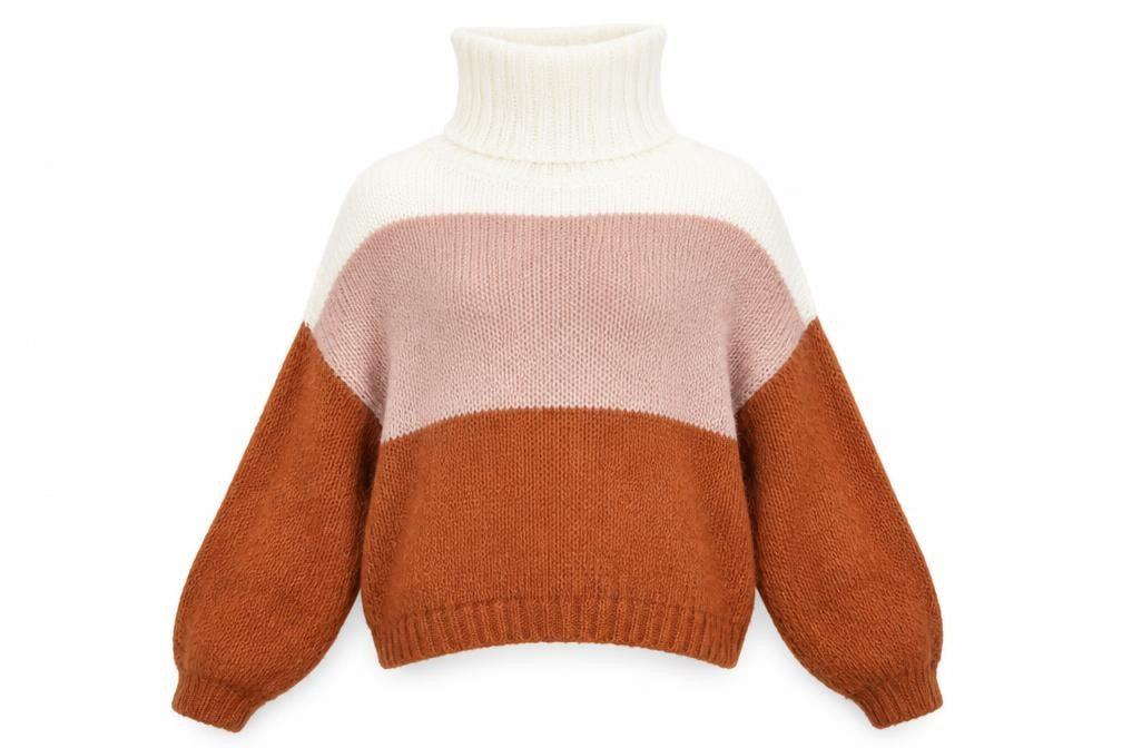 Womens UK Size 14 Primark Brown Pullover Jumper