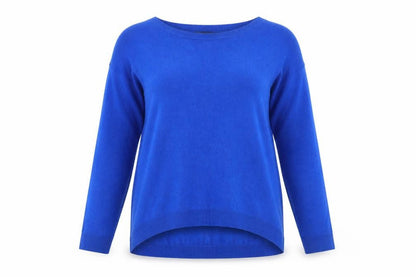 Primark Womens Blue  Knit Pullover Jumper Size 8