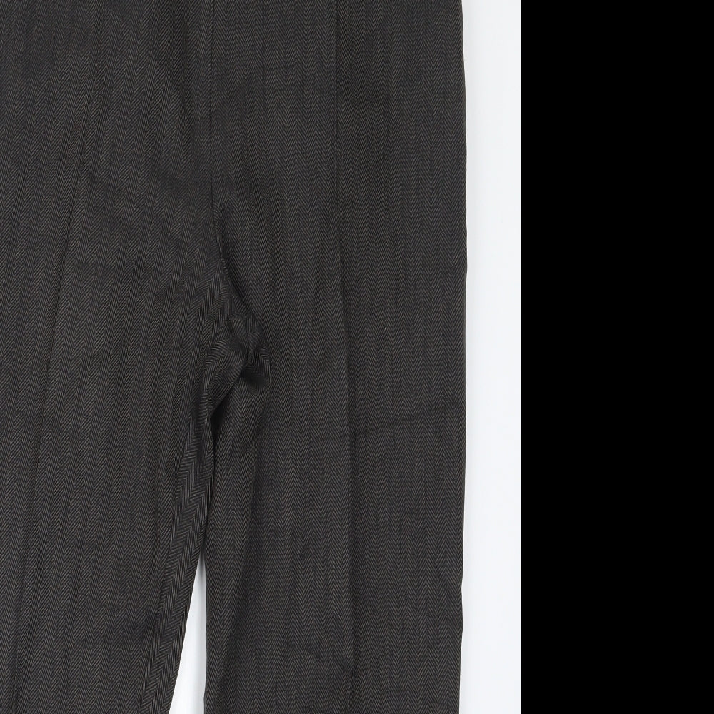 BM Womens Brown   Trousers  Size 16 L26 in