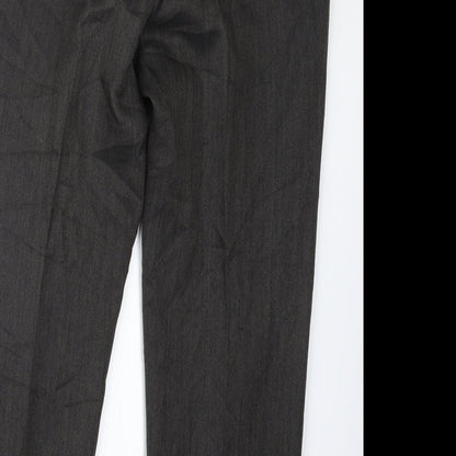 BM Womens Brown   Trousers  Size 16 L26 in