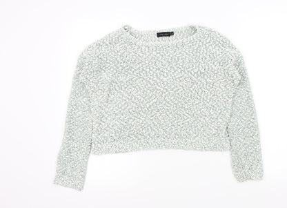 Womens UK Size 12 New Look Green Pullover Jumper