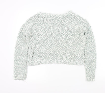 Womens UK Size 12 New Look Green Pullover Jumper