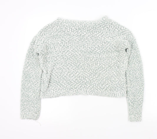 Womens UK Size 12 New Look Green Pullover Jumper