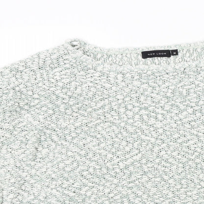 Womens UK Size 12 New Look Green Pullover Jumper