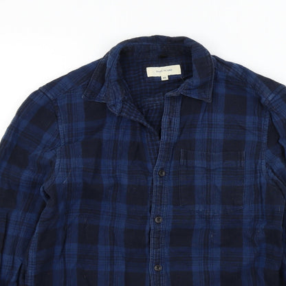 Womens UK Size XS River Island Blue Basic Button-Up