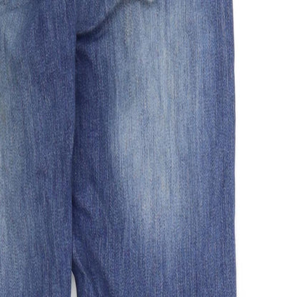 Blush Womens Blue   Skinny Jeans Size S L27 in - Distressed
