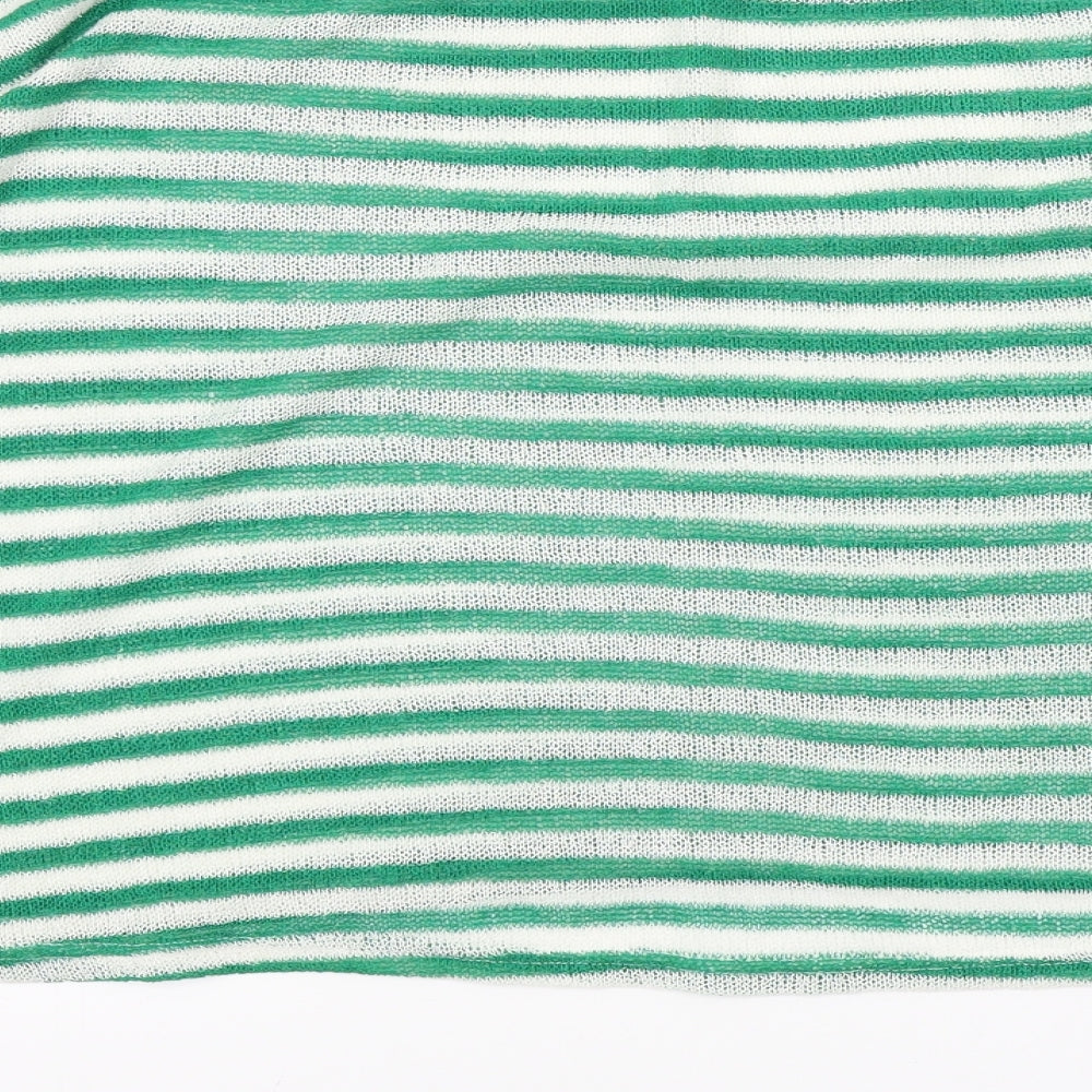 Womens UK Size M H&M Green Pullover Jumper