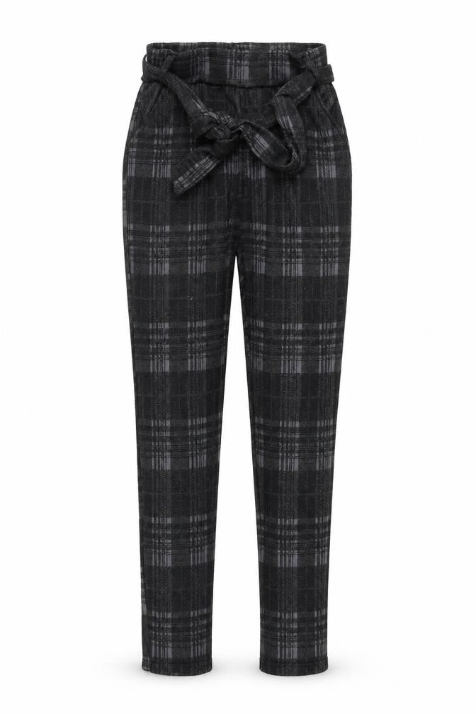 Womens UK Size S Preworn Regular Fit  Black Trousers