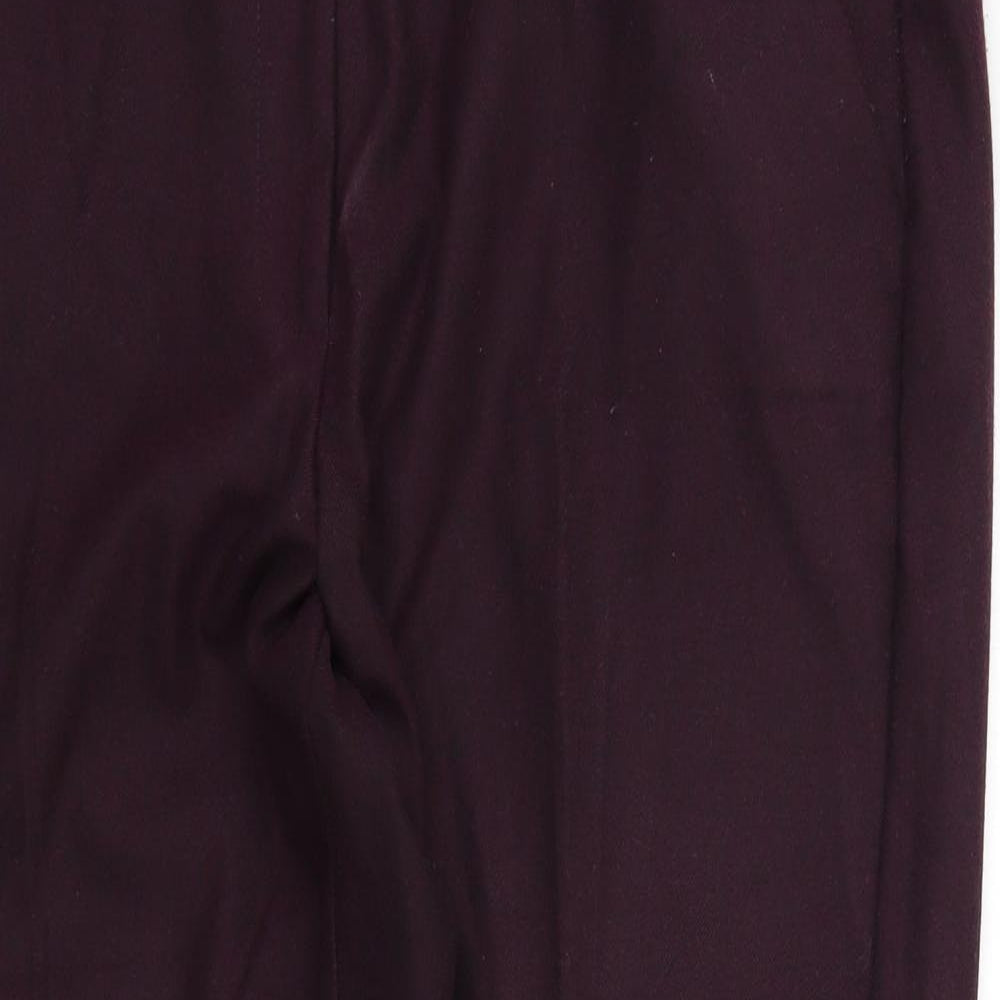 Womens UK Size 14 ASOS Regular Fit  Pink Trousers
