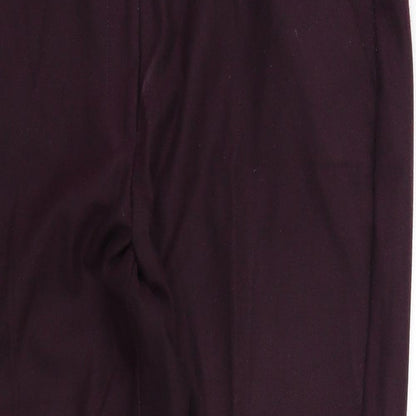 Womens UK Size 14 ASOS Regular Fit  Pink Trousers