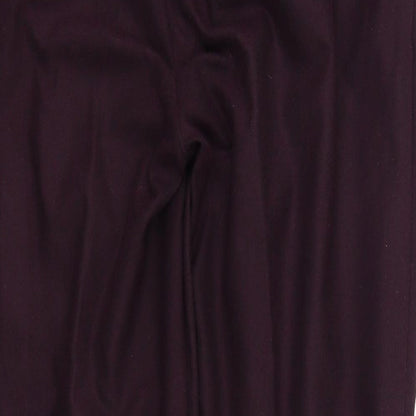Womens UK Size 14 ASOS Regular Fit  Pink Trousers