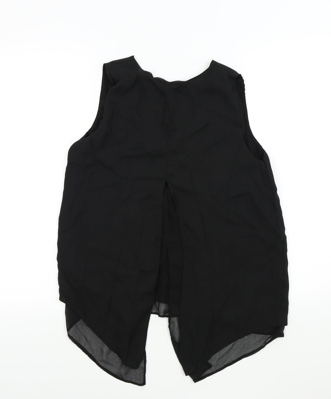 Primark Womens Black Colourblock  Basic Blouse Size 12