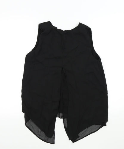 Primark Womens Black Colourblock  Basic Blouse Size 12