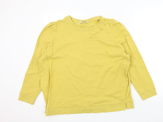 F&F Womens Yellow   Pullover Jumper Size 22