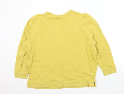 F&F Womens Yellow   Pullover Jumper Size 22