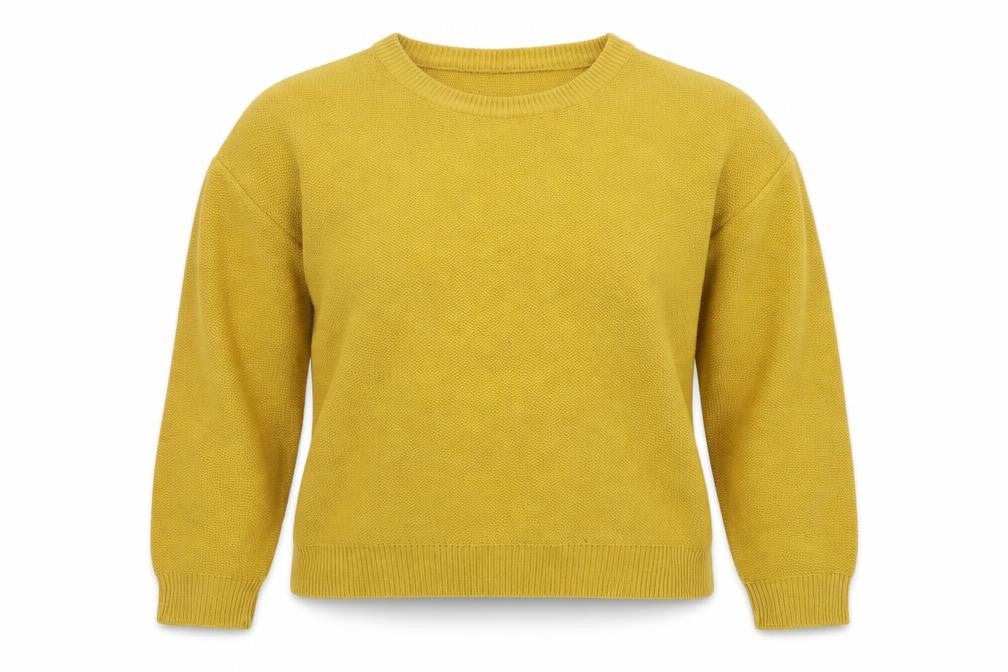 Womens UK Size L Brave Soul Yellow Pullover Jumper