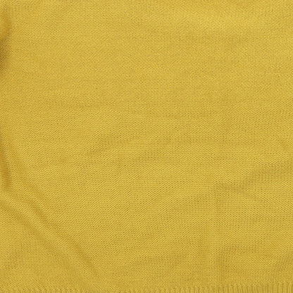 Brave Soul Womens Yellow   Pullover Jumper Size L