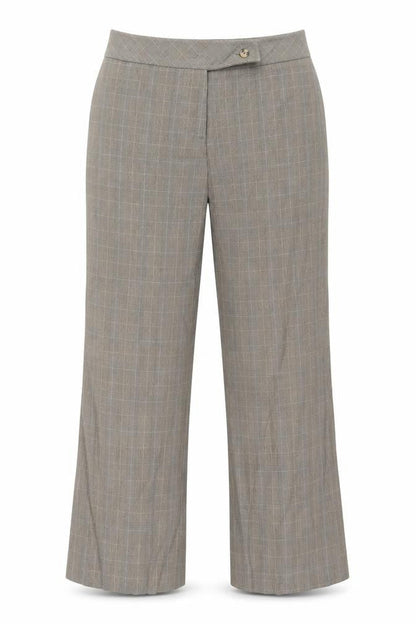Womens UK Size 14 Mia Moda Regular Fit  Grey Trousers