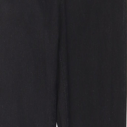 Denim & Co. Womens Black  Denim Jegging Jeans Size 10 L31 in