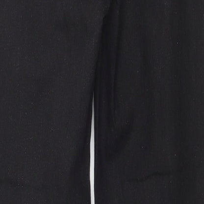 Denim & Co. Womens Black  Denim Jegging Jeans Size 10 L31 in