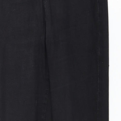 Denim & Co. Womens Black  Denim Skinny Jeans Size 12 L30 in