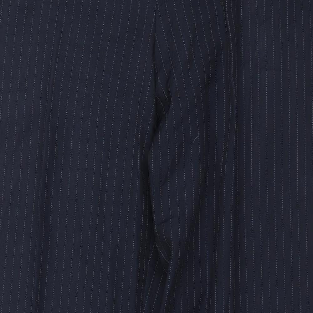 Womens UK Size 14 Marks and Spencer Regular Fit  Blue Trousers