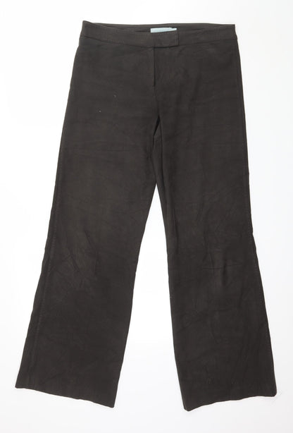 Womens UK Size 12 Atmosphere Regular Fit  Brown Trousers