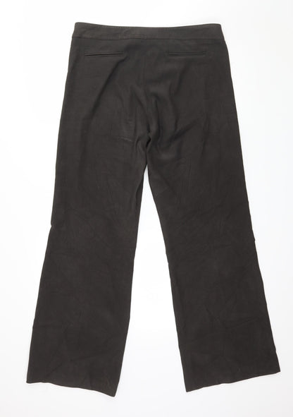 Womens UK Size 12 Atmosphere Regular Fit  Brown Trousers