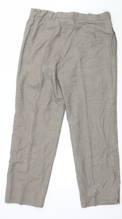 Mens UK Size 36 in COATWALA Regular Fit  Grey Trousers