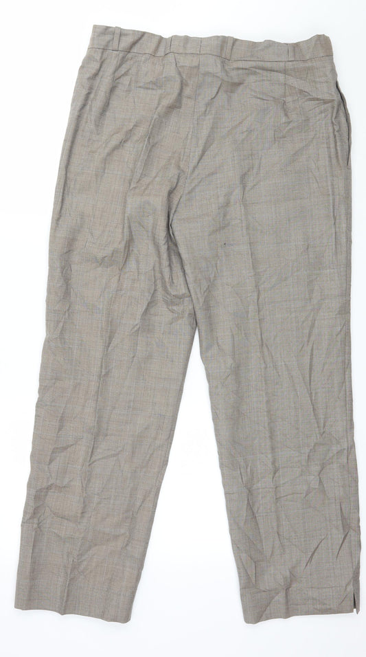 Mens UK Size 36 in COATWALA Regular Fit  Grey Trousers