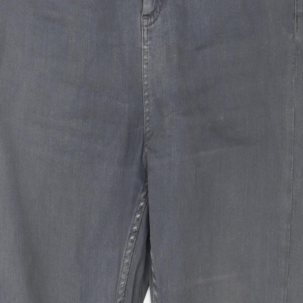 Womens UK Size 32 in Topshop Regular Fit Skinny Grey Jeans