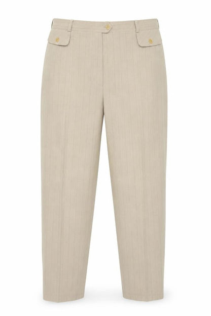 Womens UK Size 34 in Eugen Klein Regular Fit  Beige Trousers