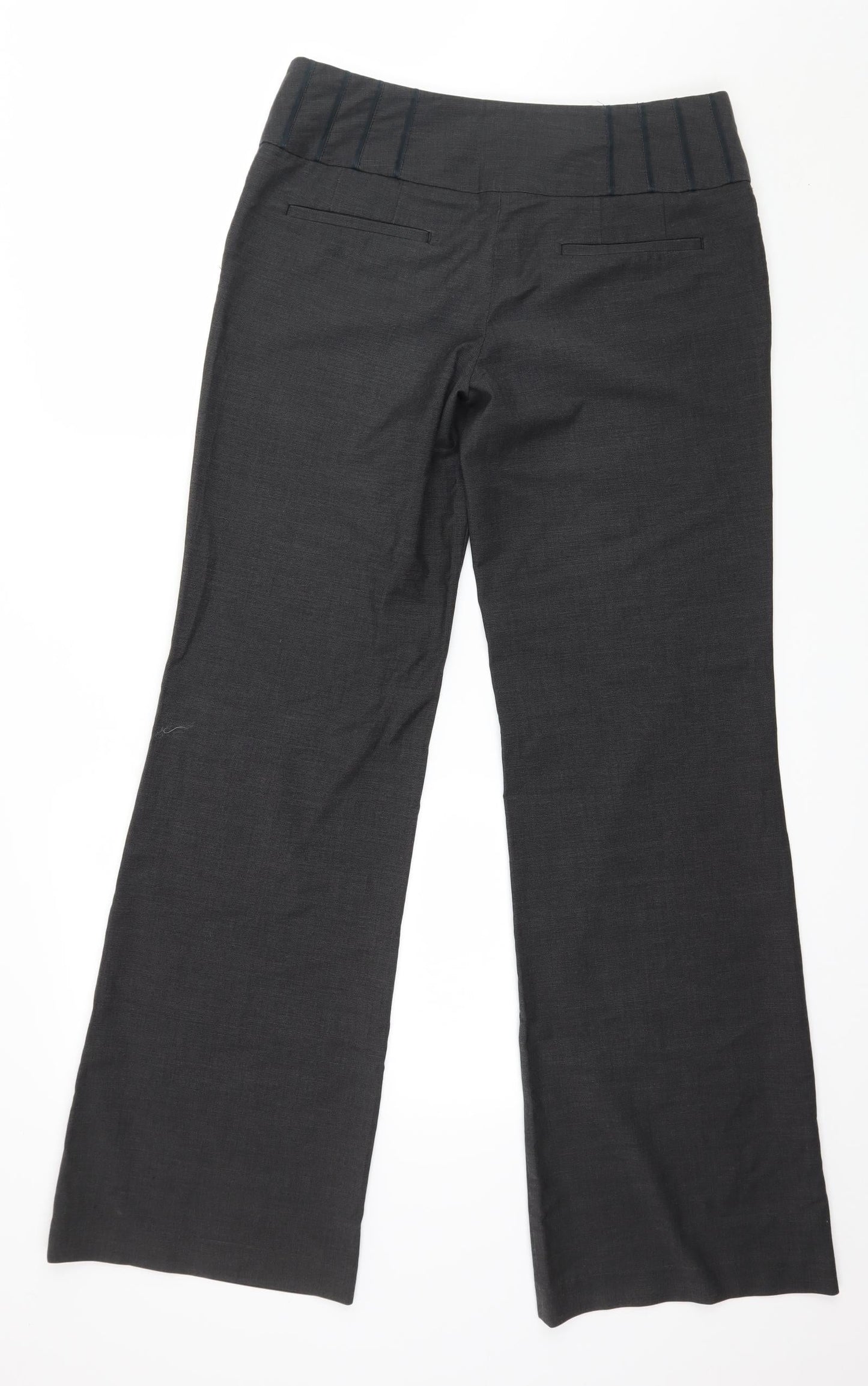 Womens UK Size 34 in NEXT Regular Fit  Grey Trousers