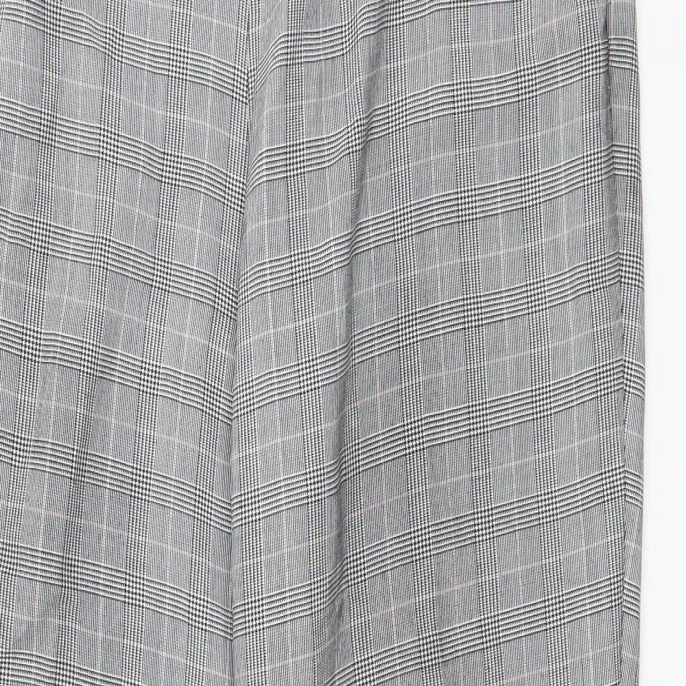 Womens UK Size 14 Marks and Spencer Regular Fit  Grey Trousers