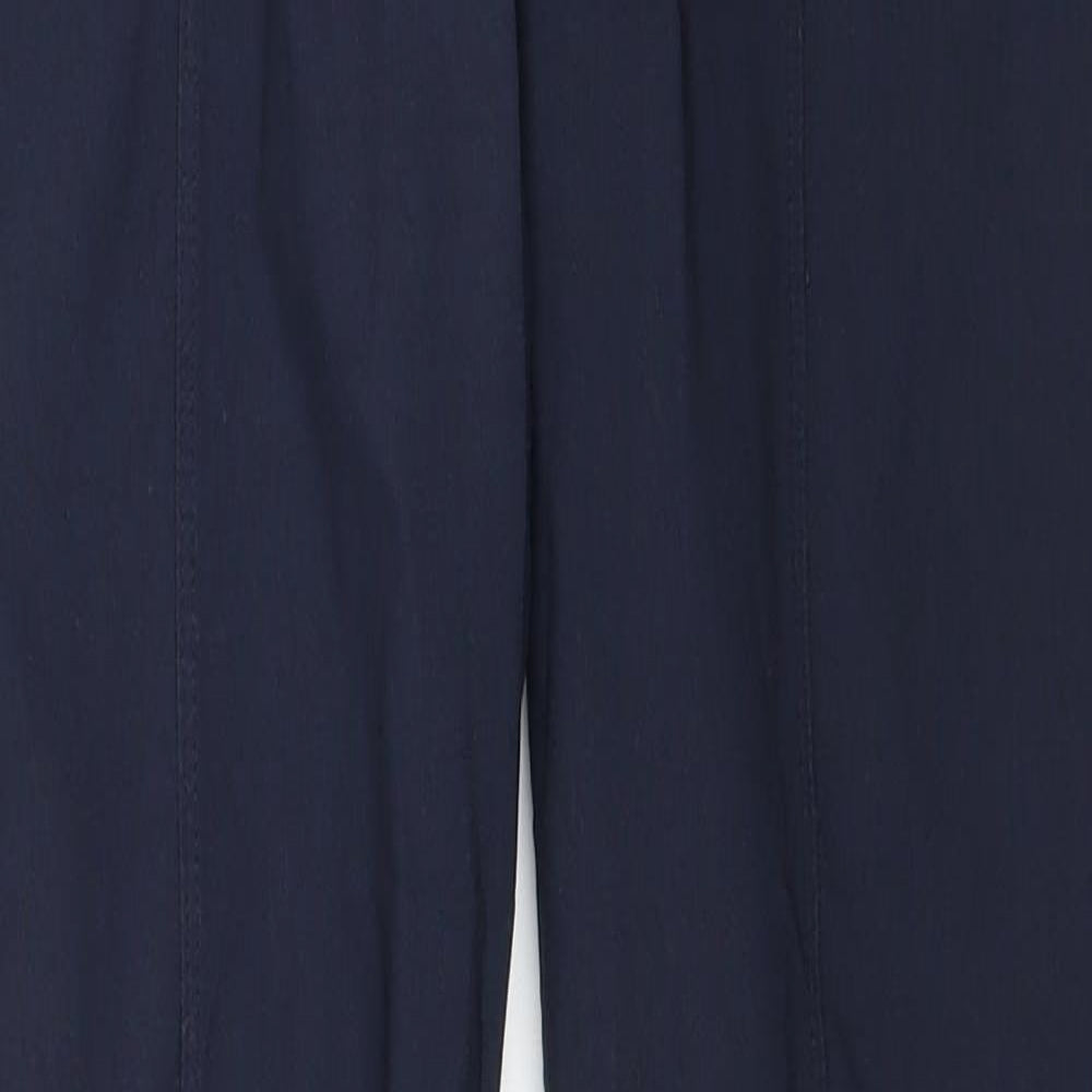 Tezenis Womens Blue  Jersey Capri Leggings Size 28 in L30 in