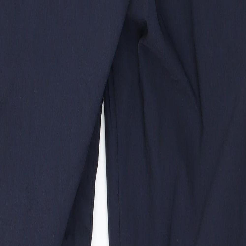 Tezenis Womens Blue  Jersey Capri Leggings Size 28 in L30 in
