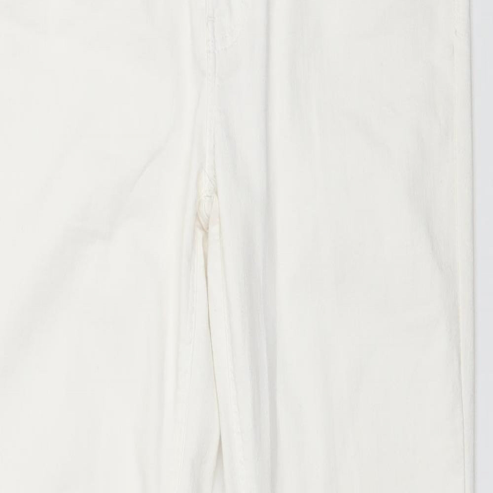 Womens UK Size 30 in Dream Jeans Regular Fit Straight White Jeans