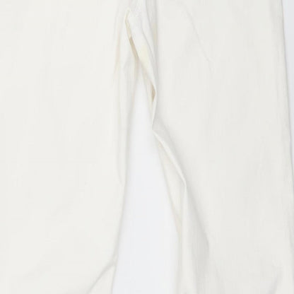 Womens UK Size 30 in Dream Jeans Regular Fit Straight White Jeans